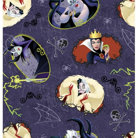 Disney Yard Art - Disney Villains Toss Fabric by the Yard