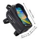 thumbnail image 1 of Bolsa de bicicleta de 1l, soporte frontal para teléfono móvil con pantalla táctil, tubo superior, bolsa reflectante para ciclismo de montaña, accesorios para bicicleta, 1 of 5
