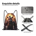 thumbnail image 4 of Pofeuu Five Nights At Freddy'S for Water-Resistant 210D Drawstring Bag Compact Foldable Design Gym Yoga Travel Essentials Lightweight Carryall-Small, 4 of 6