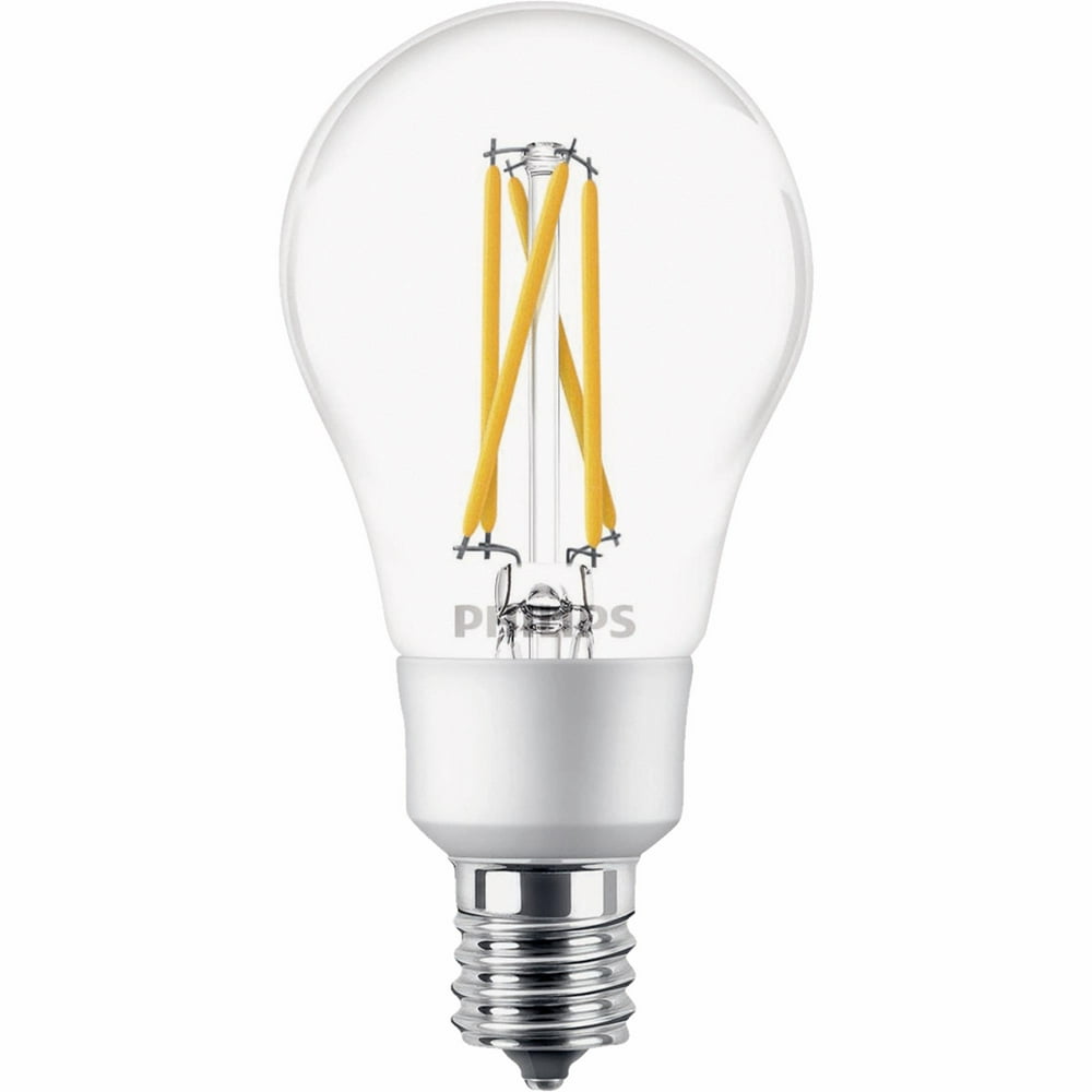 Philips Warm Glow A15 E17 Base LED Light Bulb