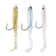 thumbnail image 4 of 3x Señuelo Artificiales Swimbait Eels Carnada Dura Tienda Longitud 55 cm shamjiam Señuelo de pesca Small EEL, 4 of 9