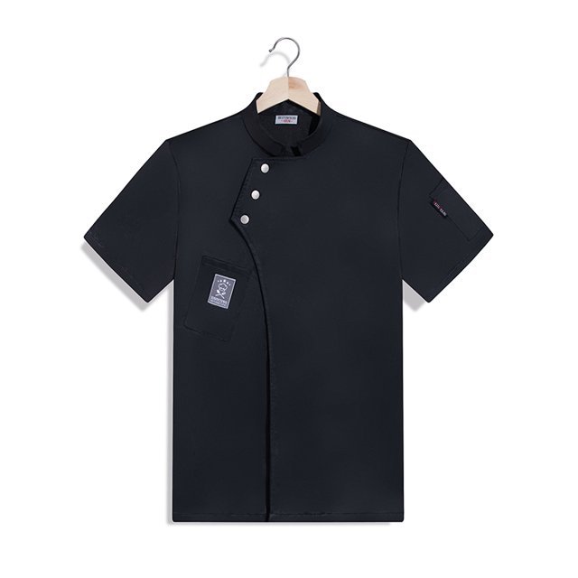 Catering Cooking White Shirt Restaurant Kitchen Chef T-shirt Baker Work Uniform Waiter Hotel Clothes Cook Jacket Cafe Overalls FWZ