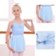 thumbnail image 1 of Herrnalise Body de manga corta para bebés niños Ropa de baile para niñas bebés Ropa de entrenamiento de verano sin mangas Ballet Equipo abierto Ropa de actuación de una pieza Conjunto de falda con, 1 of 3