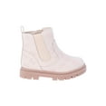 thumbnail image 2 of Wonder Nation Baby Girls' Embroidered Bows Chelsea Boots, 2 of 5
