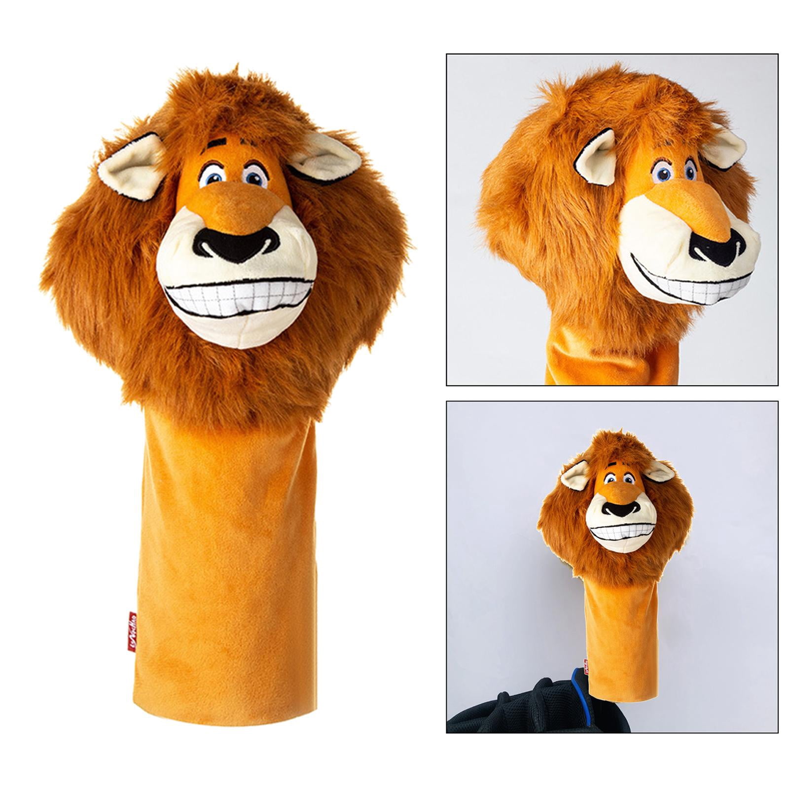 Cute Plush Golf Head Cover Animal Driver Headcover Protective Professional Universal Club Carrying Protector Accessories for Golfer