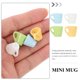 thumbnail image 4 of KAKOWELY 16 tazas de té en miniatura de resina, mini tazas de café, accesorios para casa de muñecas., 4 of 5
