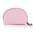 thumbnail image 1 of Bolsa de belleza Hekyip Half Moon para bolso de viaje, color rosa, 1 of 8