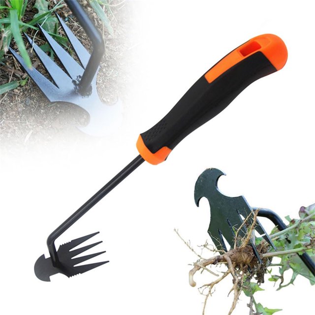 Ganfancp Herramienta de Jardinería Deshierbe Gancho Deshierbe Plantación Flor Hogar Pala Pequeña Pala Vegetal Césped Dispositivo Ofertas Del Día Sólo En Línea 2X Arrancador de Malas Hierbas para Jard