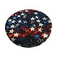 thumbnail image 1 of Disketp Red Blue White Stars Funda Redonda para Taburete, Funda de Cojín para Silla de Bar Suave y Elástica-14 inch, 1 of 7