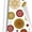 Snowflakes and Dots, variant on Christmas Wrapping Paper, Holiday Gift Wrap Paper with Snowflake, Gingerbread man, Christams Ball, Deer Design, 1 Roll - 58" x 23"