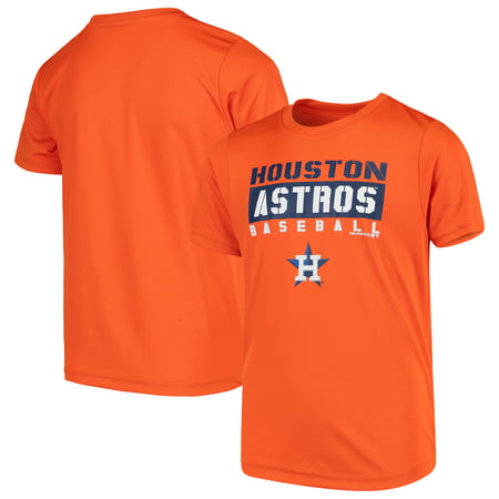 Youth Orange Houston Astros Basic T-Shirt (Best Gyro In Houston)