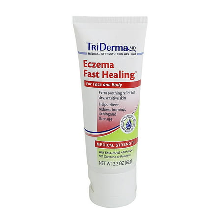 TriDerma® Eczema Fast Healing™ Cream Helps Relieve Cracked, Itchy Skin-2.2 (Best Cream For Itchy Scrotum)