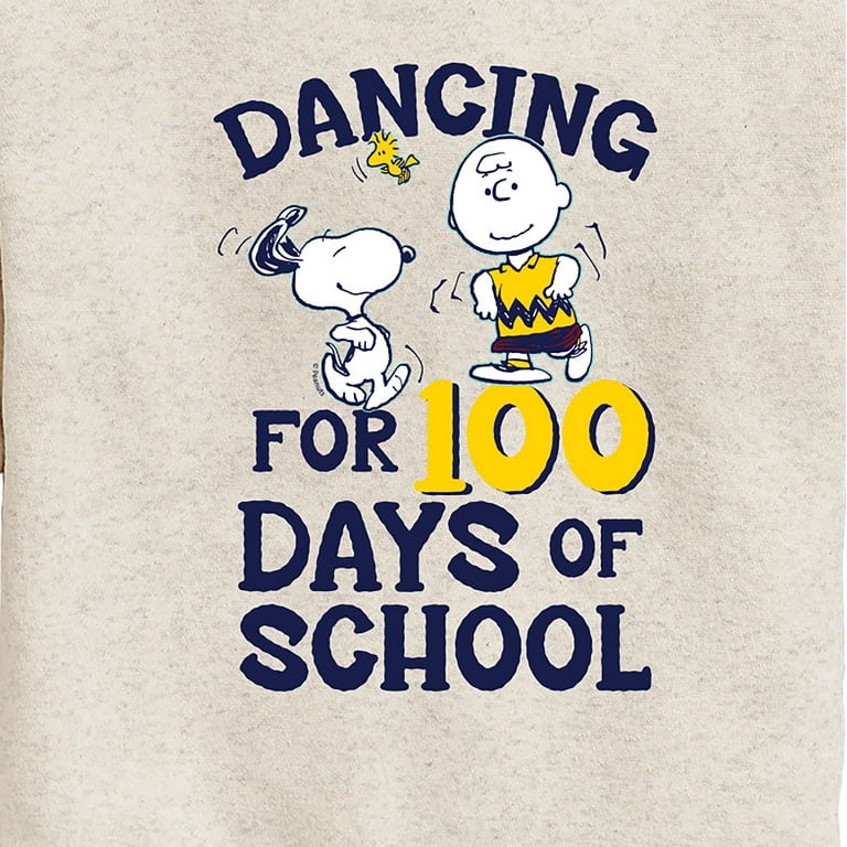 Peanuts Dancing For 100 Days Of School Toddler Youth