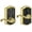 Polished Brass, variant on FE695CAM605FLA 16-086 10-027 Flair / Camelot Touch Keyless Lever - Polished Brass