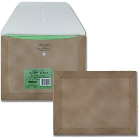 Quality Park, QUA89201, 1-1/4" Expanding Durable Document Carriers, 1 Each, Brown