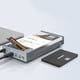 thumbnail image 1 of Dual Bay Enclosure with Offline Clone NVME M.2 Duplicator USB-C 10Gbps NVME Cloner Dock for M.2 NVMe and External SATA Hard Disk, 1 of 9