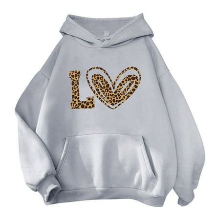 

Women s Long Sleeve Everyday Print Sweatshirt Long Sweatshirt Hooded Drawstring Sweatshirt Print Pajamas for Family of 4 Christmas