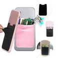 AURARMLET Phone Back Card Sleeves, 2Pcs Adhesive Wallet Pockets for ...