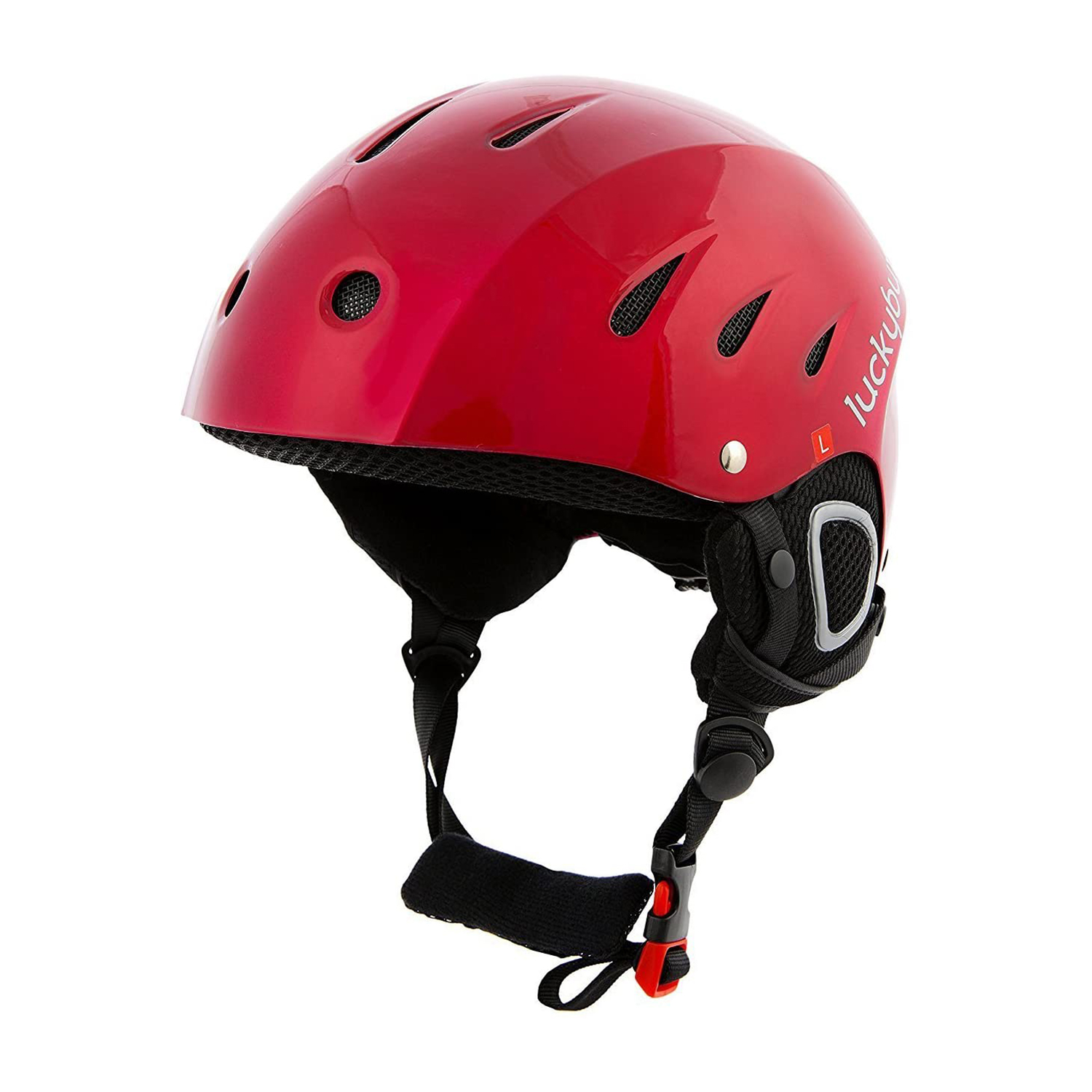 Lucky Bums Snow Sport Helmet, Red, Small