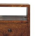 thumbnail image 4 of Artisan Furniture Solid Wood Mini Classic Chestnut Nightstand, 4 of 9
