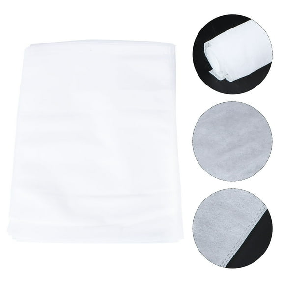 SOPOTUTU Fabric Shoes Bags White Organizer Storage for Travel and Home Shoe Protection