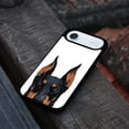 thumbnail image 4 of WIRESTER Shockproof Soft Rubber Cover Case for Apple iPhone 17 Air 6.6" 2025, Animal Black Rust Doberman Pinscher Dog, 4 of 5