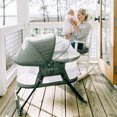 thumbnail image 2 of Baby Delight Slumber Deluxe Portable Rocking Bassinet, Charcoal Tweed, 2 of 7