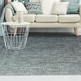 thumbnail image 7 of BNM Indoor/ Outdoor Multihued Rug, 4' x 6', Lagoon Breeze- White, 7 of 7