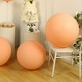 thumbnail image 2 of BalsaCircle 5 Blush 36 in Round Matte Pastel Latex Biodegradable Balloons Wedding Reception Events Birthday Party Decorations Supplies, 2 of 8