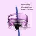 thumbnail image 5 of Bubba Travel Tumbler, 40 Oz, Stainless Steel, Vacuum Insulated Leakproof With Handle, AutoClose Lid With Straw, Moodbooster, 5 of 10