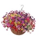 thumbnail image 2 of Cesta colgante de flores artificiales, adorno para colgar plantas, cadena, maceta, planta colgante falsa para jardín, patio, decoración del hogar A, 2 of 8