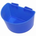 thumbnail image 4 of 10 Pieces of Birdcage Cup Hanging Feeder Cage Chicken Water Cup Pet Bowl with Hook Big, 4 of 9