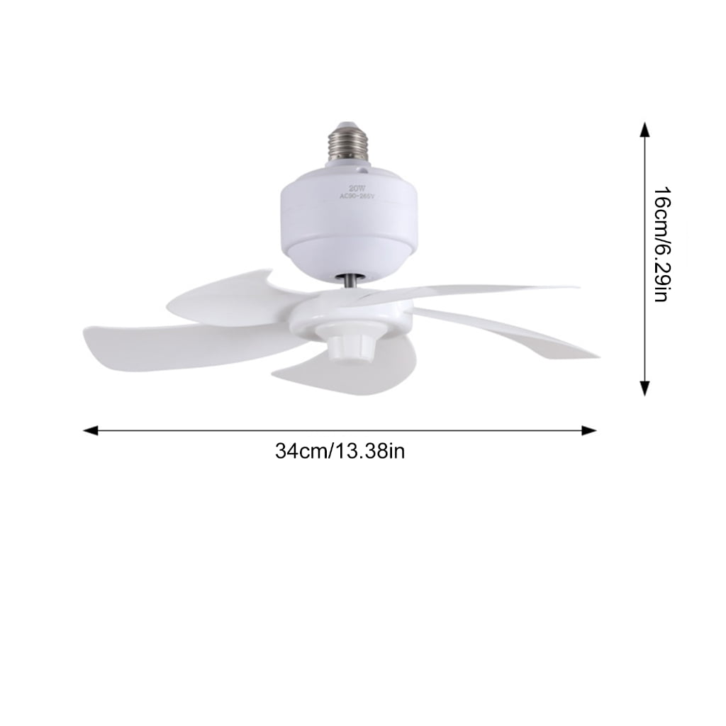 Adjustment Speed Electric Fan E27 Thread Ceiling Fan for Indoor Room AC90-265V Cooling Fan Remote Control Chandelier Fan