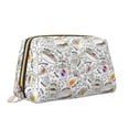 thumbnail image 2 of Xecao Fastfood 2 Print Fashion Makeup PVC Bag Large Capacity Travel Cosmetic Bag for Women Organizer Toiletry Clutch, 2 of 8