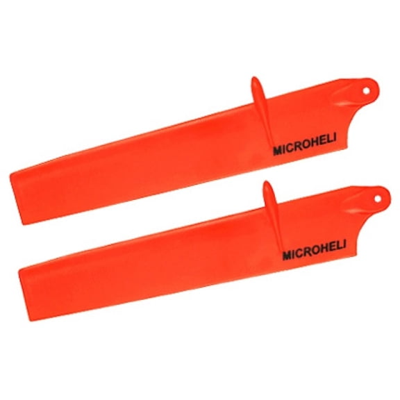 Microheli Bullet Plastic Main Blade 117mm (ORANGE) -MCPXBL / BL2