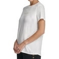 thumbnail image 2 of DKNY Womens Sport Metallic Logo T-Shirt, 2 of 2