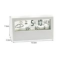 thumbnail image 5 of Joernso Digital Clock Multifunctional Temperature Display Mute Modern Desk LCD Electrical Alarm Clock for Office, 5 of 8
