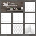 thumbnail image 7 of Bella Peel and Stick Solid Wood Wall Paneling, Assorted Length, 5-inch Width, 19 sq ft Rustic Brown, 7 of 7