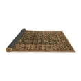 thumbnail image 2 of Ahgly Company Indoor Round Oriental Brown Industrial Area Rugs, 8' Round, 2 of 4