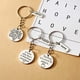 thumbnail image 3 of Guardurnaity Dijes de llavero exquisitas letras creativas accesorio de joyería decoraciones colgantes hacer colgante de adorno para artesanías Ropa, zapatos y accesorios Miscelánea Plata 120 Stück Guardurnaity AP009434-05, 3 of 4