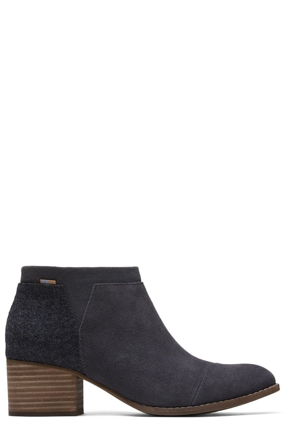 Women's Grey Suede Loren Booties
