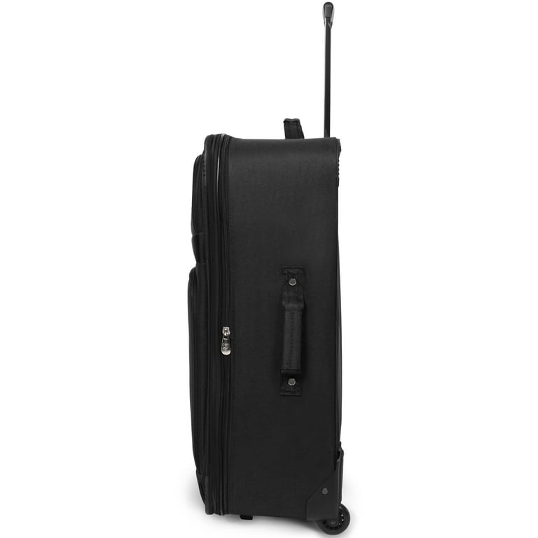 新庄 Protege Regency 28 Inch 2-wheel Upright Luggage, Black (Checked or
