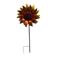 thumbnail image 1 of Estaca de girasol para jardín, de patio, creativa, portátil, reutilizable, elegante, resistente, decoración de jardín de flores artificiales para Amarillo, 1 of 9