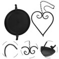 thumbnail image 3 of Plateau d'Alimentation d'Oiseaux Suspendu Alimentateur de Bain Plate-Forme d'Alimentation d'Oiseaux Support pour Animaux de Compagnie Bain d'Oiseaux Receveur de Récipient Extérieur Sauvage, 3 of 7