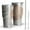 Brown Boho Abstract, variant on 30oz Multicolor Chevron Pattern Tumblers Stainless Steel Tumbler with Lid and Straw,Vacuum Insulated Double Wall Travel Tumbler Cups Mug with Cleaning Brush for Coffee,Tea