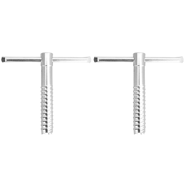 Estacas para tienda de campaña, tornillo de pesca en hielo, tornillos universales de Metal para acampar al aire libre, 1 Uds.