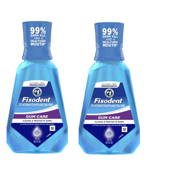 Fixodent MouthwashGum Care 8.4 oz pack of 2