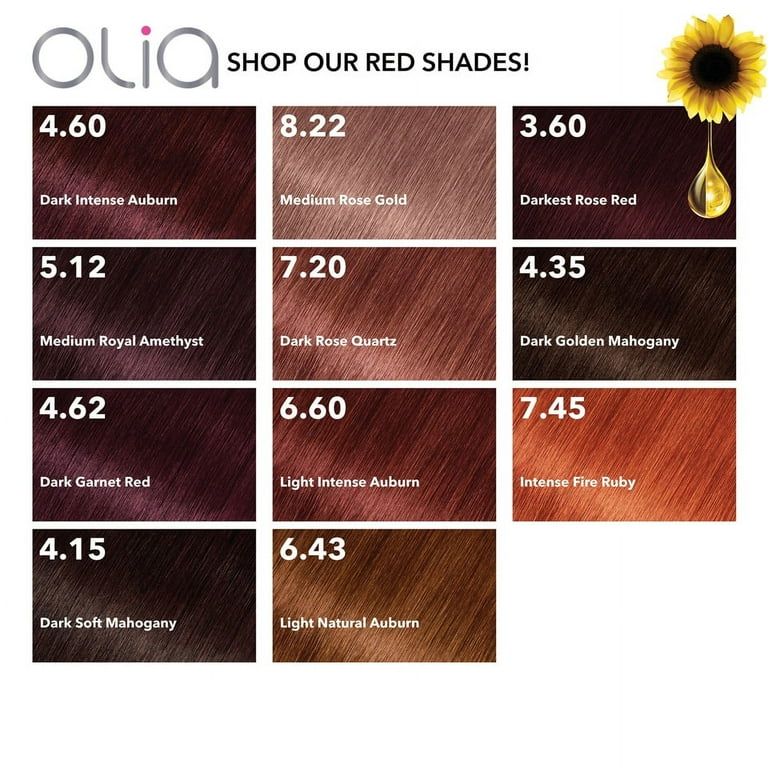 Olia 2024 hair color
