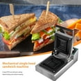 thumbnail image 6 of Flylapdo Hot Sandwich Maker 1000W Electric Sandwich Machine Toaster Grill with Indicator Lights Non-Stick Grill Press for Hamburger Grilled Cheese methodical, 6 of 9