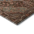 thumbnail image 3 of Addison Rugs Mayfield Premium Machine Washable Traditional Border Chocolate Rectangle Rug, 9' x 12', 3 of 7